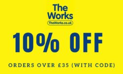 The Works: 10% Off Orders Over £35 (with Code)