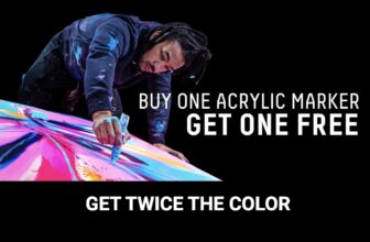 Liquitex: Buy one Acrylic Marker, get one FREE