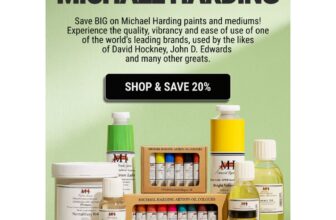 Cowling & Wilcox: 20% Off Michael Harding Oil Paints!