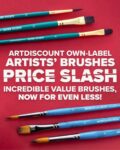 Art Discount: ARTdiscount Own-Label Brushes Price SLASH