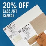 Cass Art: EXTRA 20% OFF Cass Art Canvas