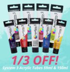 The Art Shop Skipton: 1/3 Off System 3 Acrylics