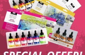 The Art Shop Skipton: Royal & Langnickel Acrylic Inks – Now Up to 40% Off!