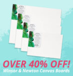 The Art shop Skipton: Over 40% Winsor & Newton Canvas Boards