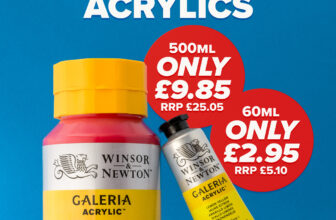Art Discount: Exclusive Offer on Winsor & Newton Galeria Acrylics!