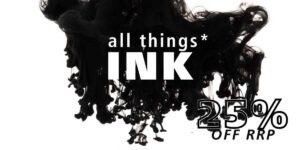 Great Art: 25% off RRP on selected INK products!