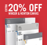 Cass Art: Extra 20% off Winsor & Newton Canvas