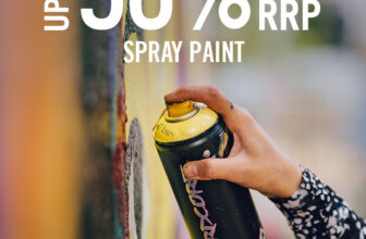 Cass Art: Big Sale – UP TO 50% OFF SPRAY PAINT