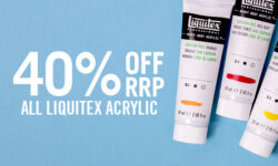 Cass Art: 40% off ALL Liquitex