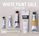 Cass Art: White Paint Sale | 48 hours only