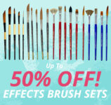 The Art Shop Skipton: Effect Brush Sets – Save Up to 50% Today