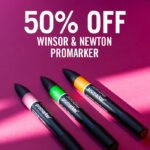 Cass Art: 50% Off Winsor & Newton Promarkers