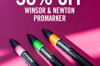 Cass Art: 50% Off Winsor & Newton Promarkers