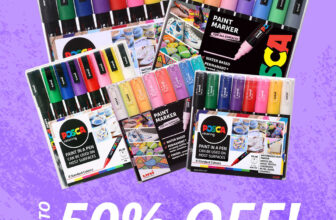 The Art Shop Skipton: Posca Pen Sets for Less – Save Up To 50%