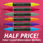The Art Shop Skipton: Flash Sale – Faber Castell Watercolour Markers – Half Price!