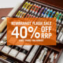 Cass Art: Rembrandt Oil & Pastel Flash Sale