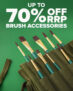 Art Discount: Up to 70% Off RRP on Brush Accessories