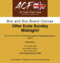 ACF Canvases: Buy 4 Canvas get extra 2 FREE