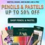 Cowling & Wilcox: Pencils & Pastels Up to 50% off
