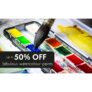SAA: up to 50% OFF Watercolour!