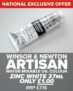 Art Discount: Zinc Mixing White Oil Paint for Only £1.00!