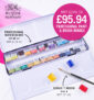 Cass Art:  W&N Professional watercolour half pan set of 24 and the W&N Series 7 Kolinsky Sable brush size 4 for just £95.94!