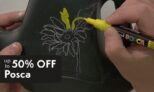 SAA: Up to 50% OFF Posca this March