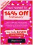 Ryman: Treat Yourself To 14% Off Stationery 💕