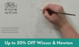 SAA: Save up to 50% on watercolour from Winsor & Newton