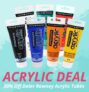 The Art Shop Skipton: 30% Off Daler Rowney Acrylics