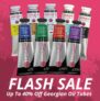 Art Shop Skipton: Flash Sale – Up to 40% off Georgian Oil Tubes