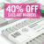 Cass Art: 40% off Cass Art Markers & Fineliners