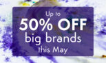 SAA: Up to 50% off big brands this May