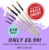 The Art Shop Skipton: Studio 22 Watercolour Brushes set of 6 only £8.99 RRP. £24.99