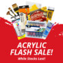 The Art Shop Skipton: Acrylic Flash Sale!