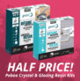 The Art Shop Skipton: Half Price – Pébéo Crystal & Glazing Resin Kits!