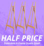 The Art Shop Skipton: Half Price A-Frame Studio Easel – Only £49.99!