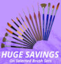 Art Shop Skipton: Huge savings on selected brush sets