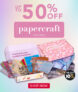 Craftstash: Up to 50% OFF Papercraft Society Boxes