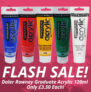 Art Shop Skipton: Flash Sale – Daler Rowney Graduate Acrylics