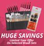 Art shop Skipton: Huge Savings On Brush Sets
