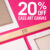 Cass Art: 20% off our entire canvas collection!