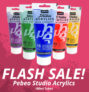 Art Shop Skipton: Flash Sale on Pebeo Studio Acrylics