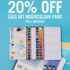 Cowling & Wilcox: Up to 80% off Paper & Pads!