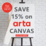 Crafty Arts: Arta Stretched Cotton Canvas | 15% off (with code)
