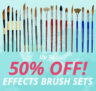 The Art Shop Skipton: Effect Brush Sets – Save Up to 50% Today