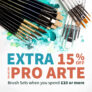 Ken Bromley: Save 15% OFF Pro Arte Brush Sets
