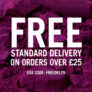 Cass Art: Get FREE standard delivery when you spend just £25 online.
