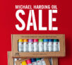Cass Art: Michael Harding Oil Sale!