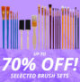 Art Shop Skipton: Up To 70% Off – Selected Brush Sets
